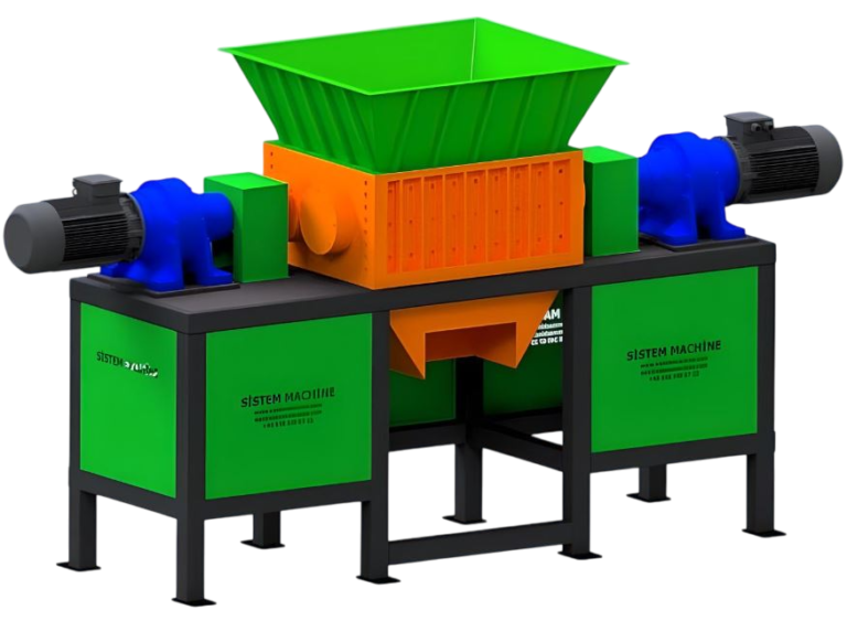 ift Şaft shredder Çift Şaft shredder