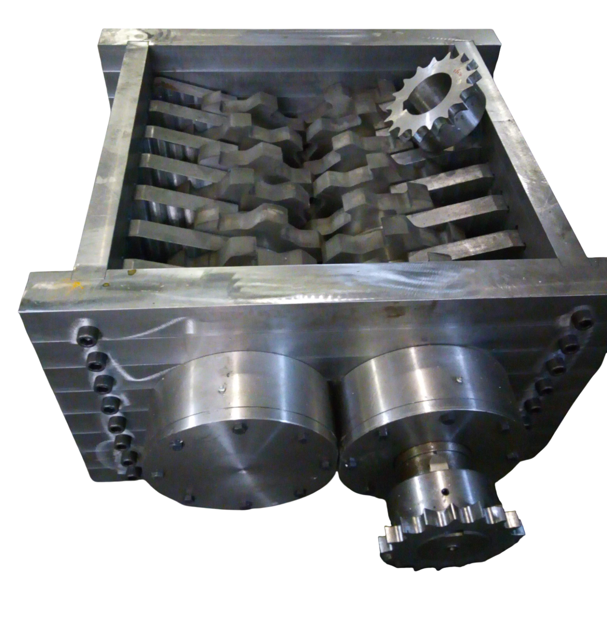 Çift rotor Shredder
