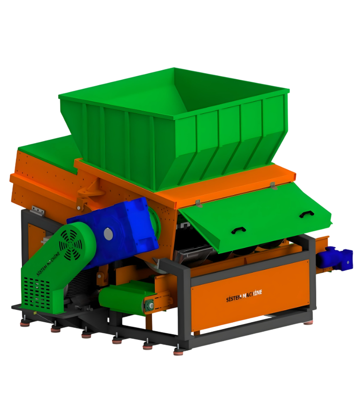 Tek Rotorlu Shredder