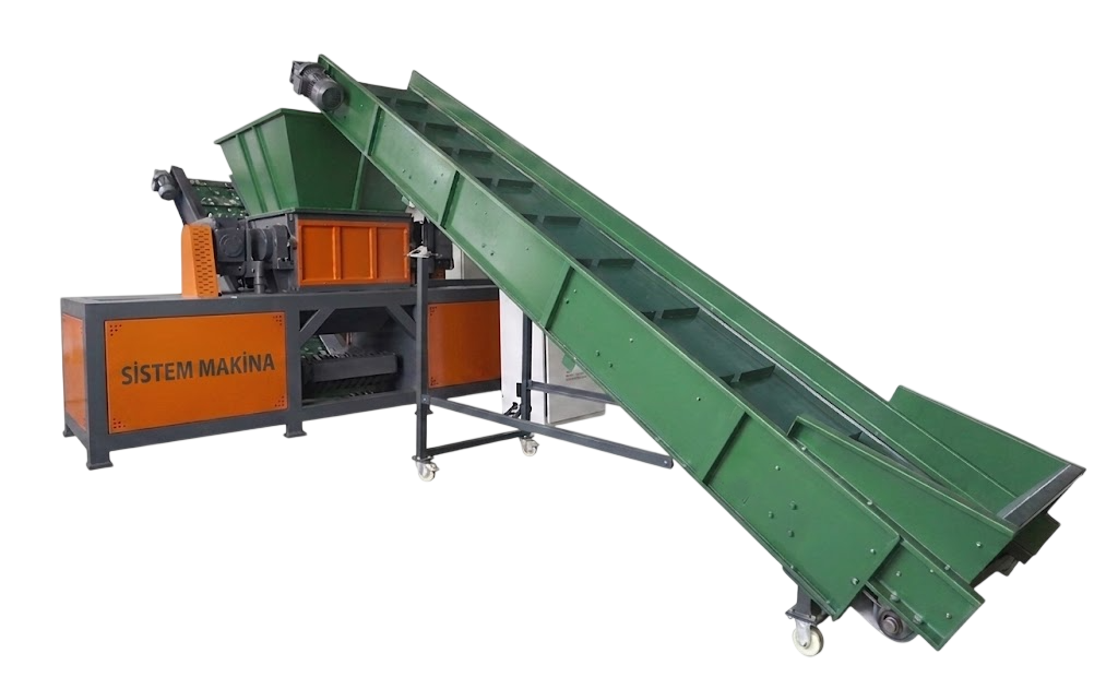 Çift Rotorlu Tek Şaftlı Shredder
