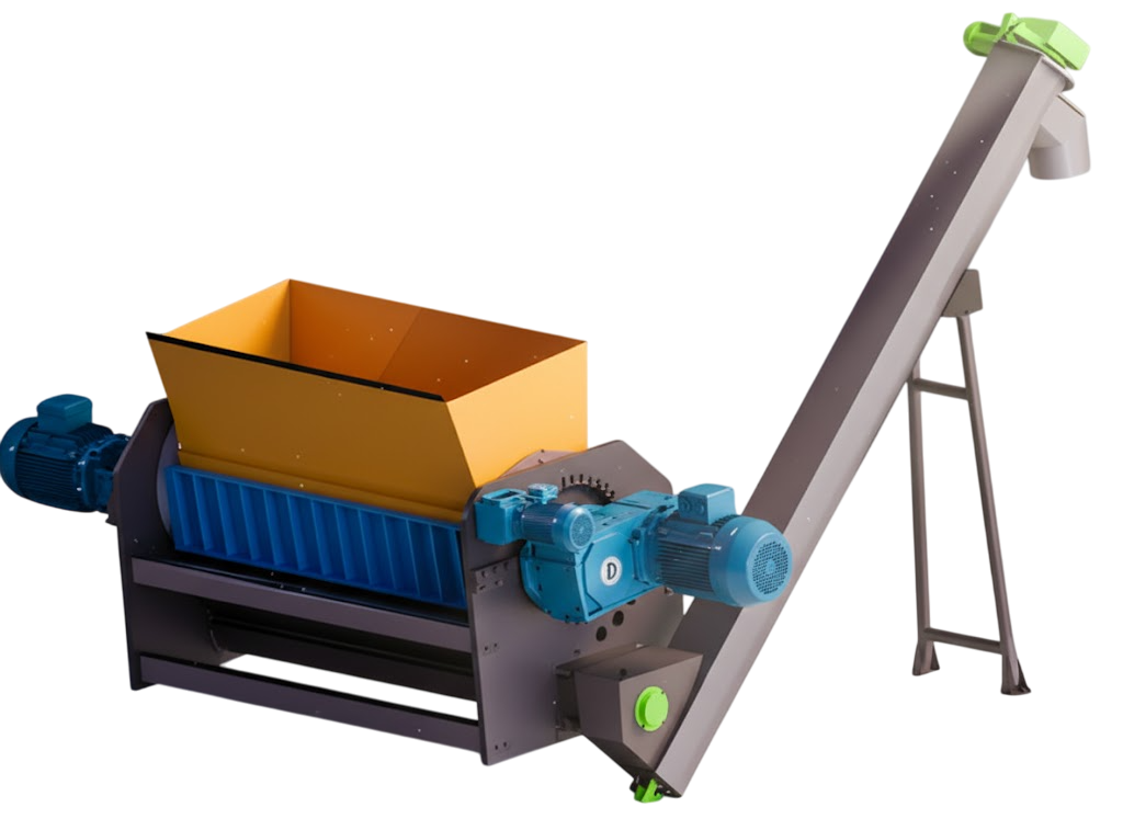 Cift-Rotorlu-shredder