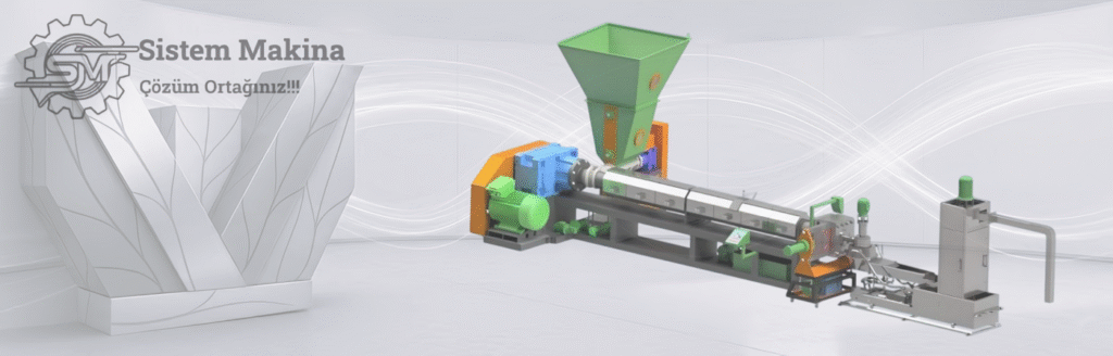 Ekstruder Granülötör