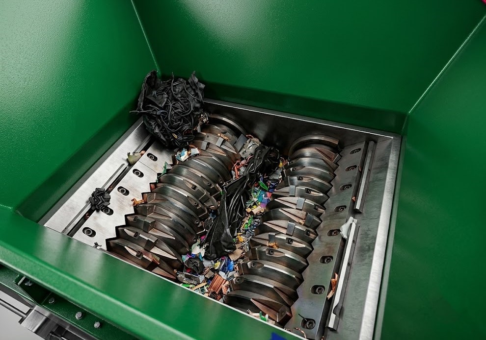 İkiz Rotor Tek Şaftlı Shredder