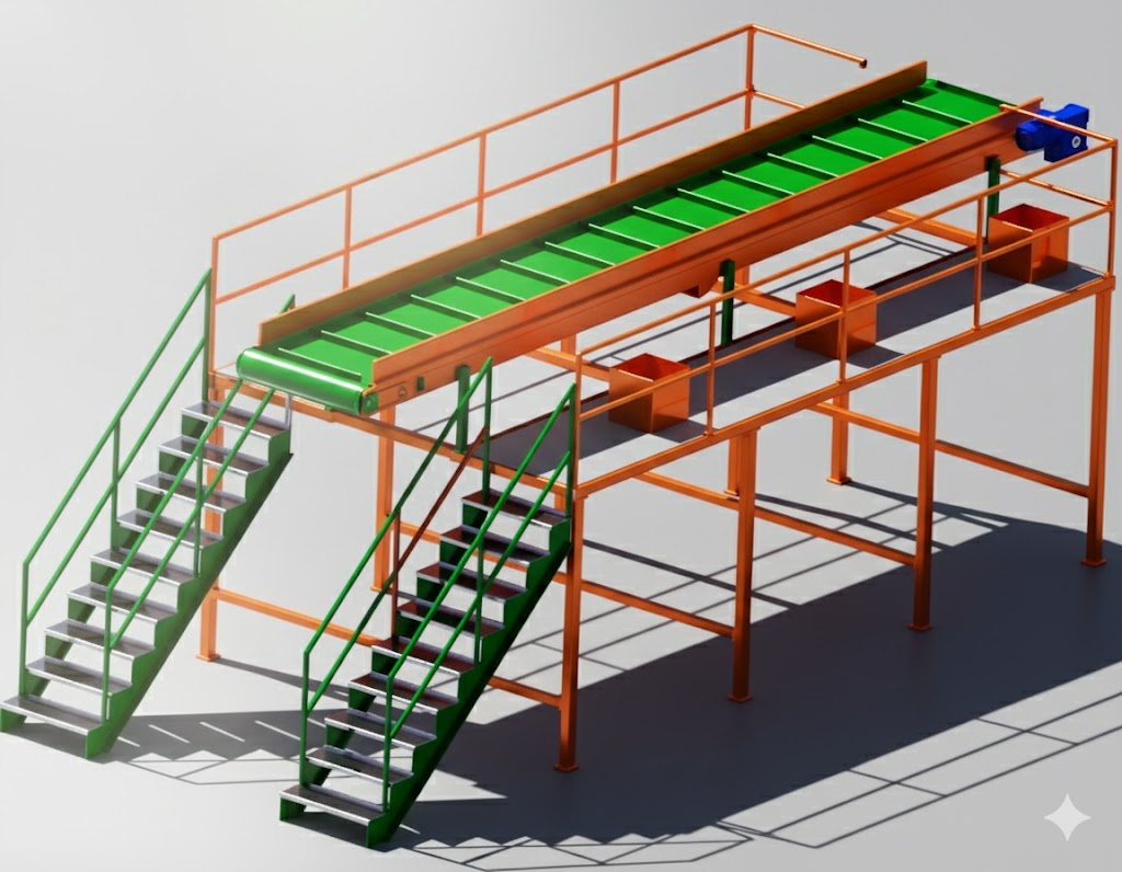 Plastik Ayırıştırma konveyörü