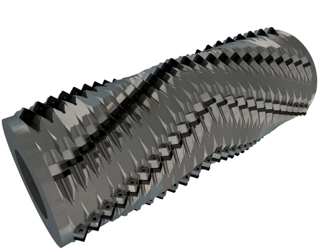 Tek Şaft Shredder Rotoru