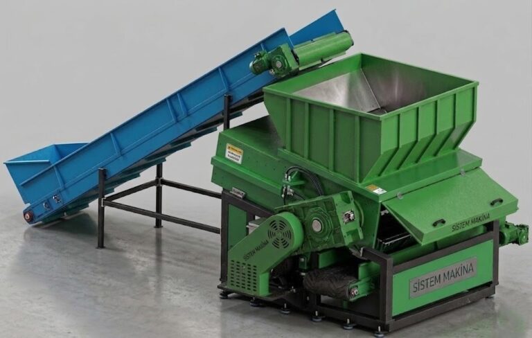 Tek şaftlı parçalayıcı