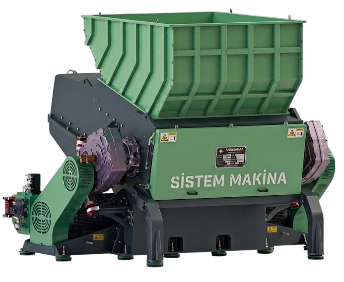 Tek şaftlı shredder